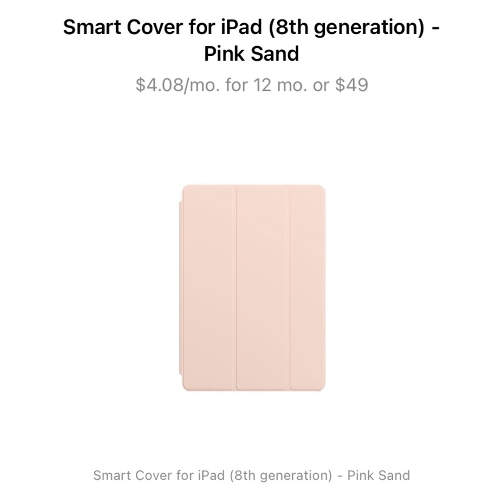 iPad Smart Cover - Pink Sand
